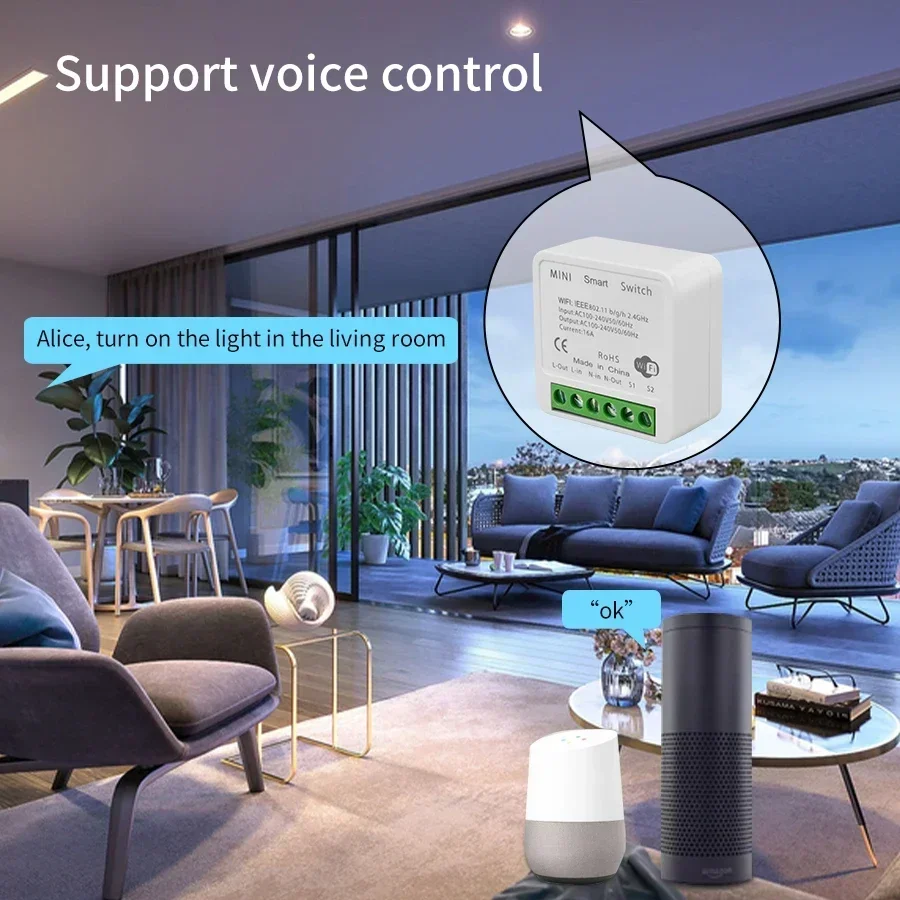 16A 20A Tuya Smart WiFi Switch - Tuya Smart Switch avis et prix