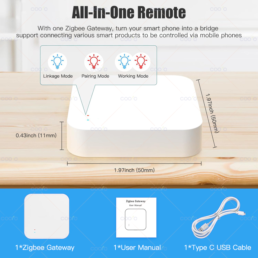 Zigbee 3.0 Gateway Hub Smart H - Smart Home Mqtt avis et prix