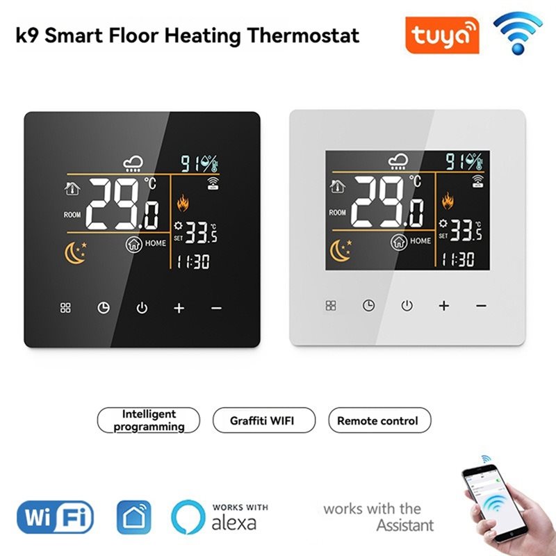 Tuya Smart Thermostat 25A Wifi - Smart Home Thermostat avis et prix