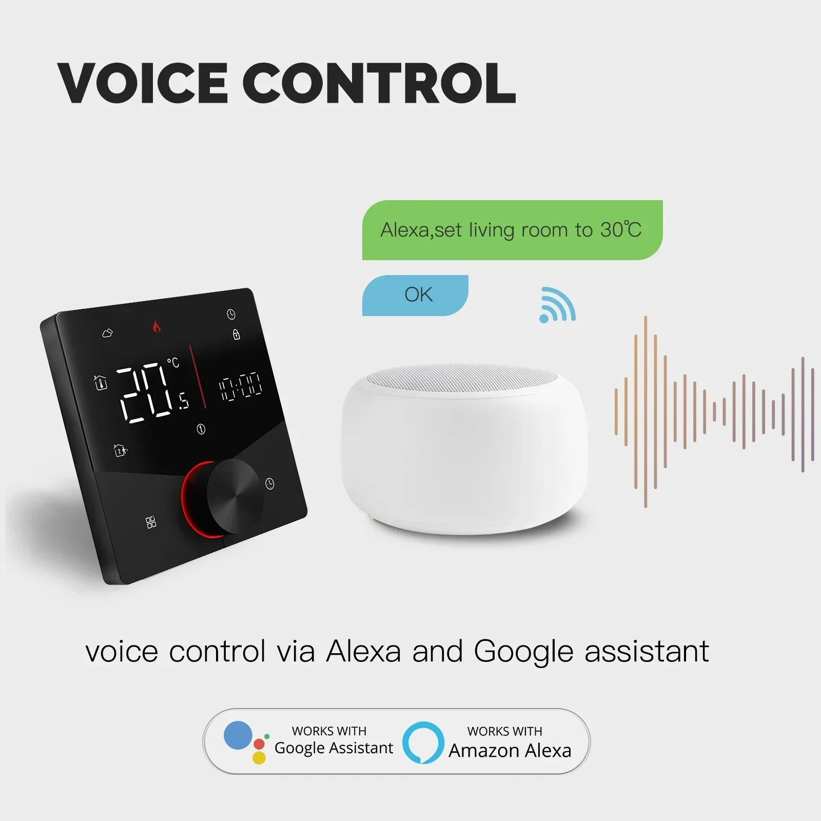 MOES Tuya WiFi Smart Knob Ther - Smart Home Thermostat avis et prix