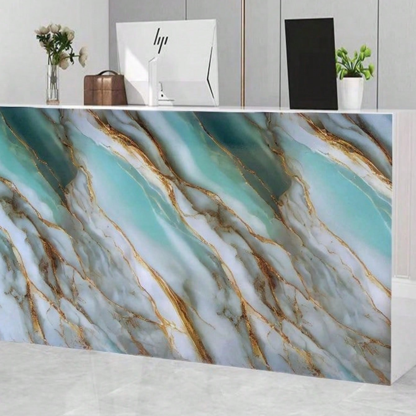 50cm Width Foil Marble Sticker - Smart Home Film avis et prix