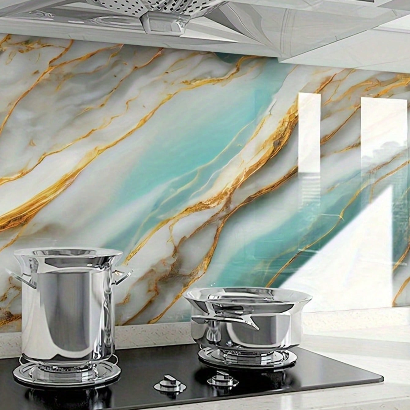 50cm Width Foil Marble Sticker - Smart Home Film avis et prix
