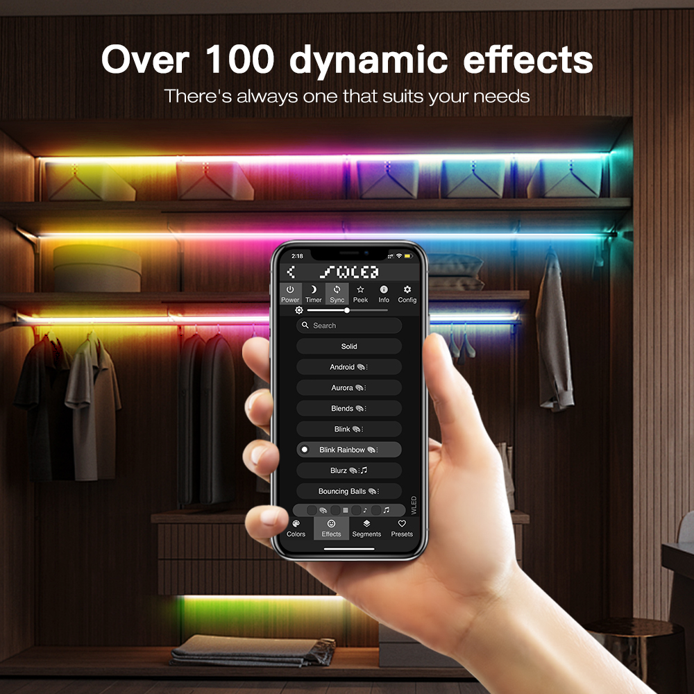 WLED Smart Wifi 360 Round Tube - Smart Home Youtube avis et prix