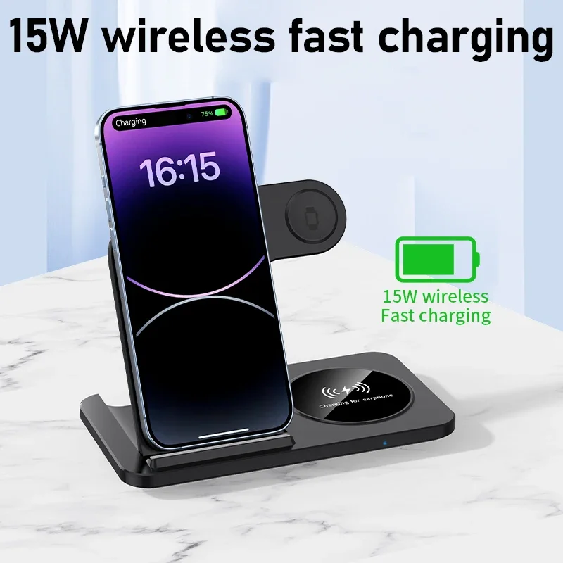 3 in 1 Wireless Charger Stand  - Smart Home Apple avis et prix