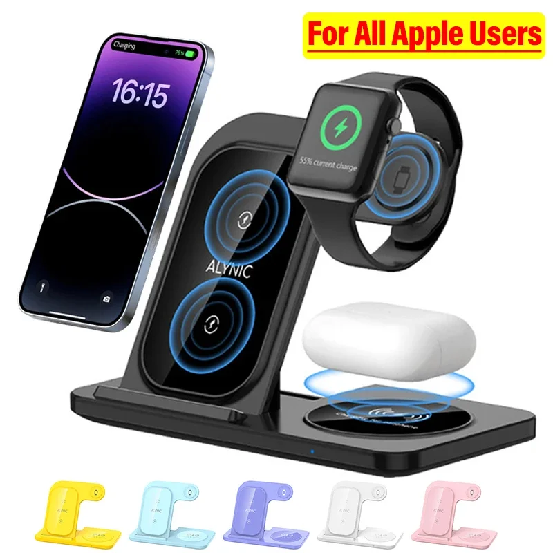 3 in 1 Wireless Charger Stand  - Smart Home Apple avis et prix