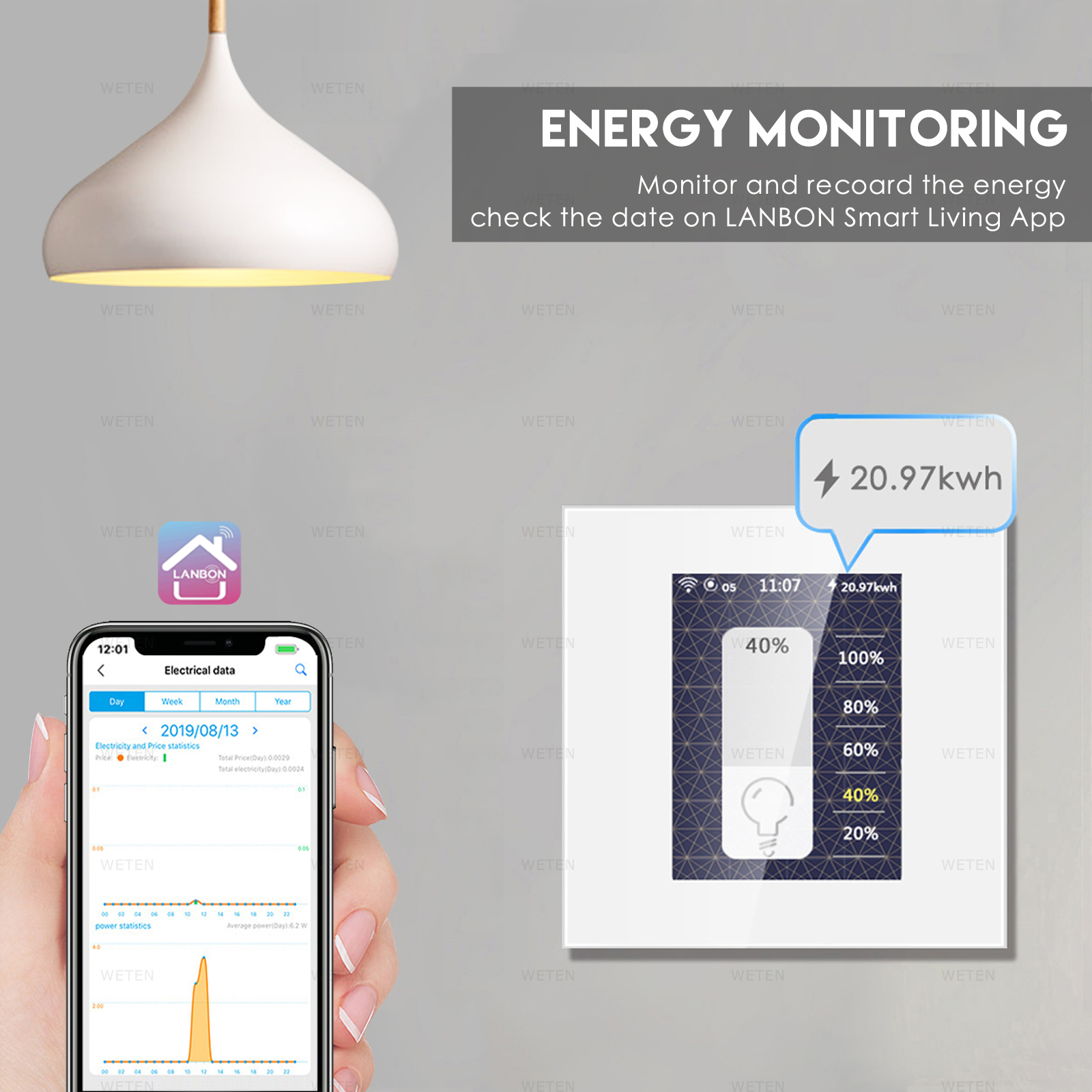 Smart Wifi Dimmer Switch Work  - Smart Home Apple avis et prix