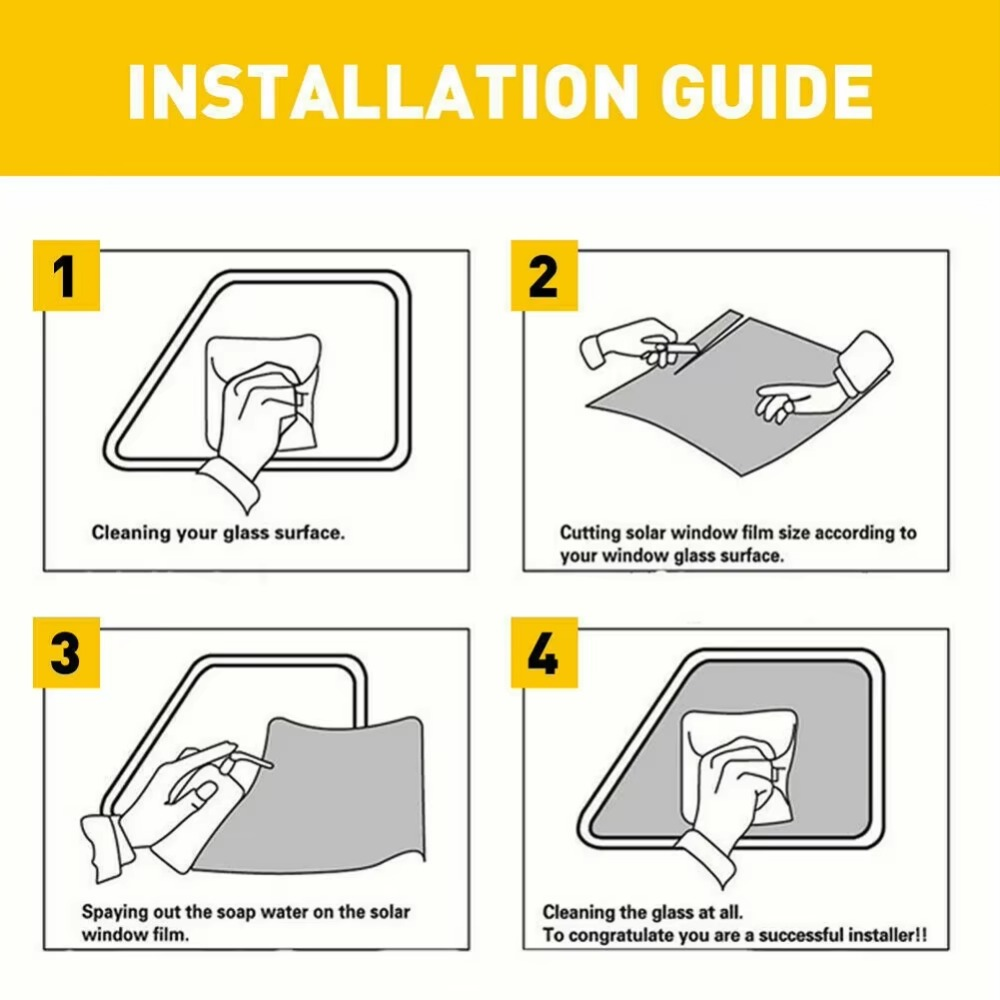 50cmx3m Car Window Privacy Fil - Smart Home Film avis et prix