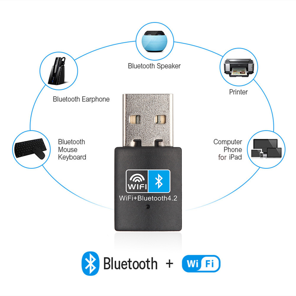 2 In 1 USB Wifi Bluetooth-comp - Smart Home For Pc avis et prix