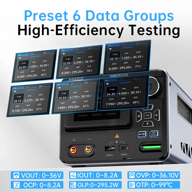 FNIRSI IPS3608 Adjustable DC P - Smart Home Devices avis et prix