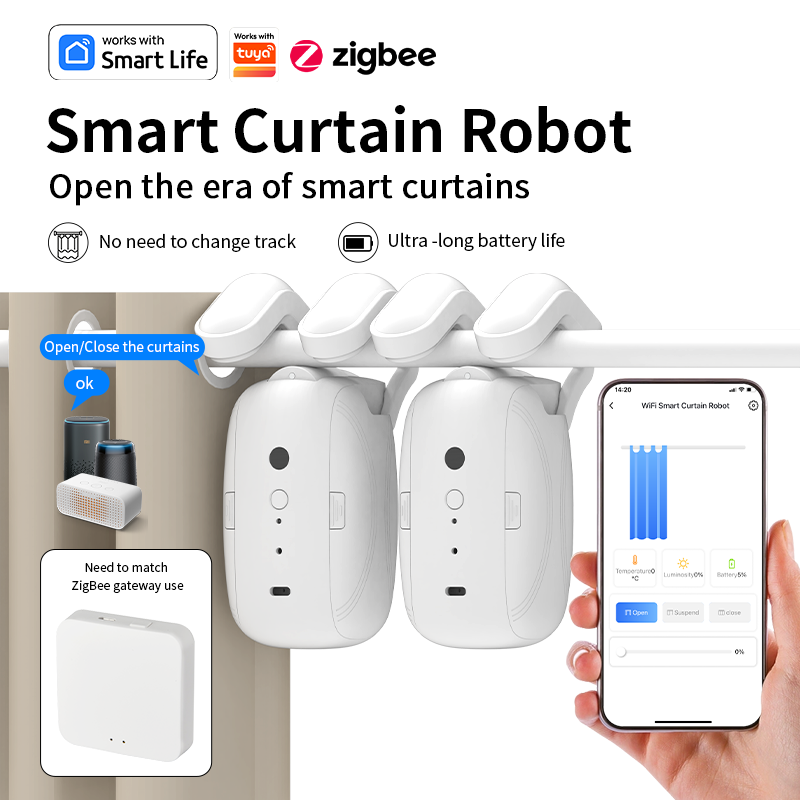Zigbee Smart Curtain Driver Ro - Smart Home Devices avis et prix