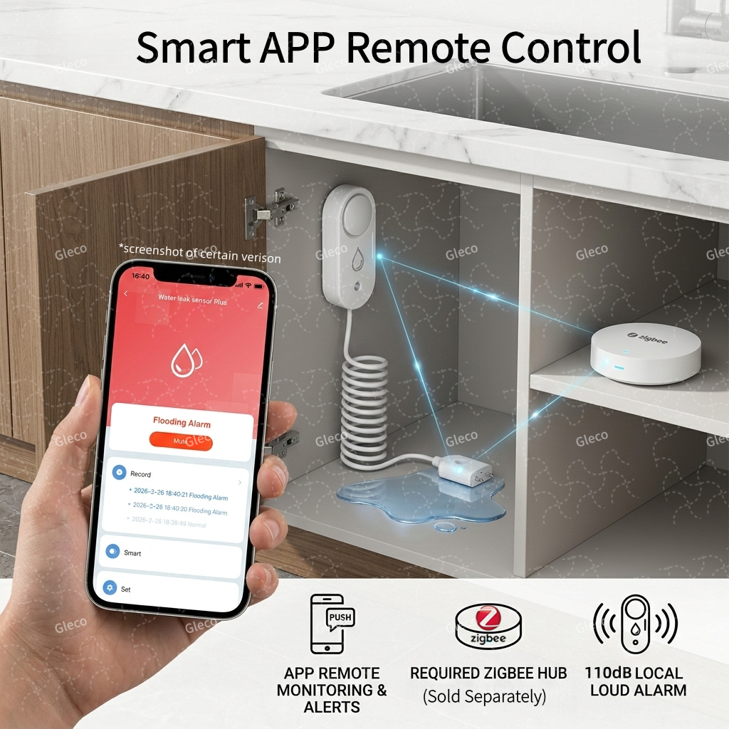 Zigbee Water Leak Detector Sma - Smart Home Mqtt avis et prix