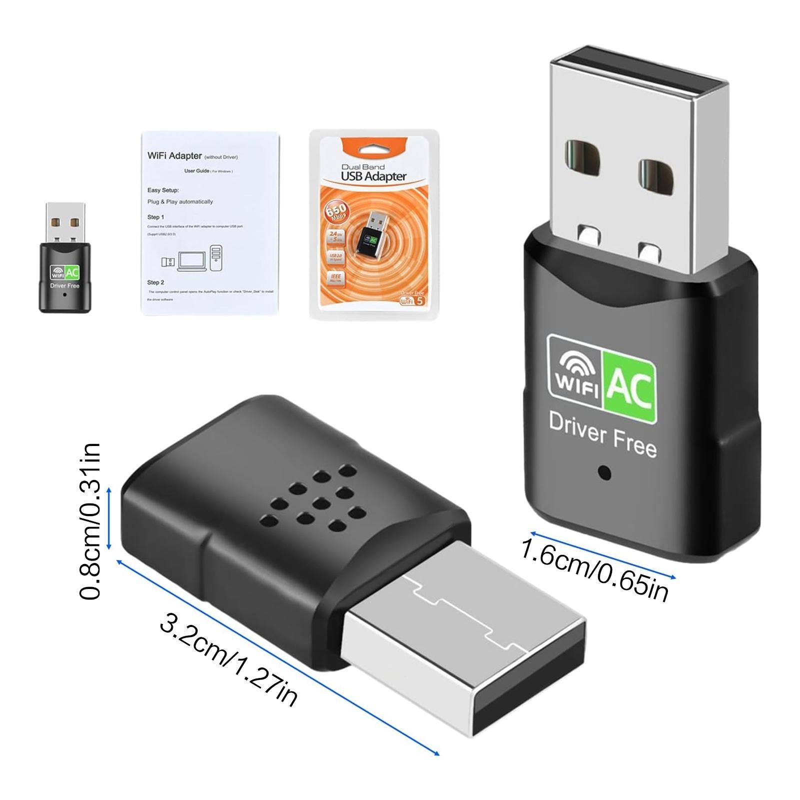 AC600 USB WiFi Adapter, Dual B - Smart Home For Pc avis et prix