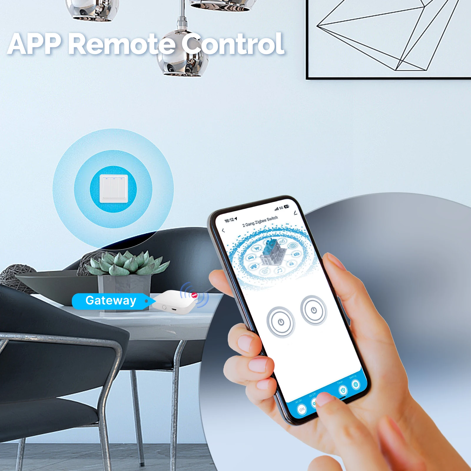 MOES ZigBee Smart Light Switch - Tuya Smart Switch avis et prix