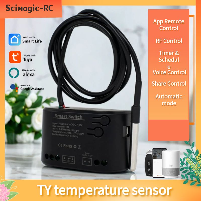 Tuya WiFi Smart Temperature Se - Smart Home Thermostat avis et prix