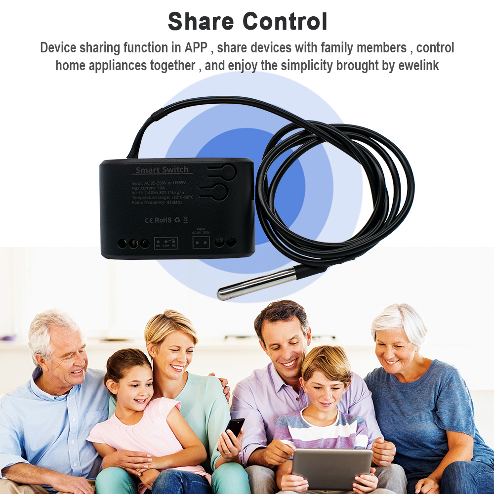 Tuya WiFi Smart Temperature Se - Smart Home Thermostat avis et prix