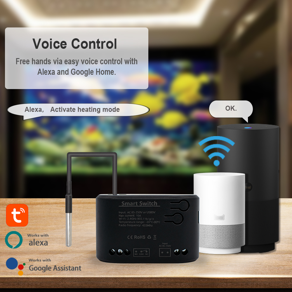 Tuya WiFi Smart Temperature Se - Smart Home Thermostat avis et prix