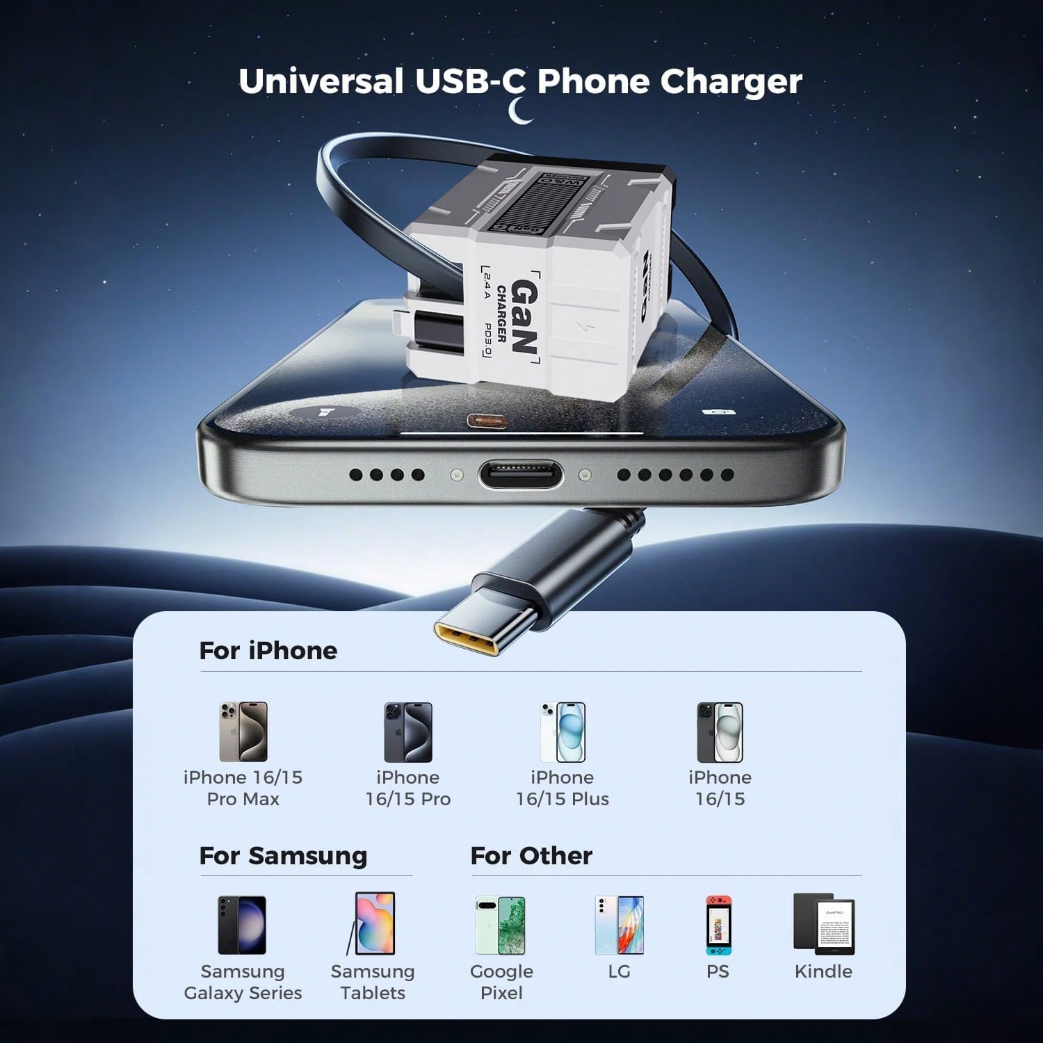 65W GaN Dual Port Fast Wall Ch - Smart Home Samsung avis et prix