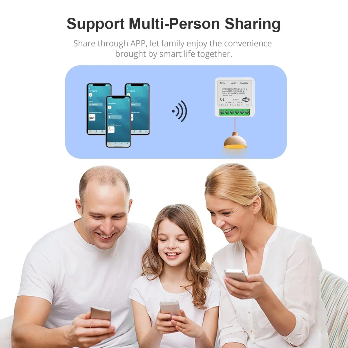 Smart Switch Mini Wifi Relay B - Smart Home Apple avis et prix